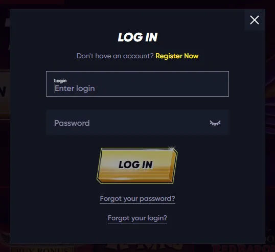 Portale di accesso utente sicuro QuickWin e accesso all'account